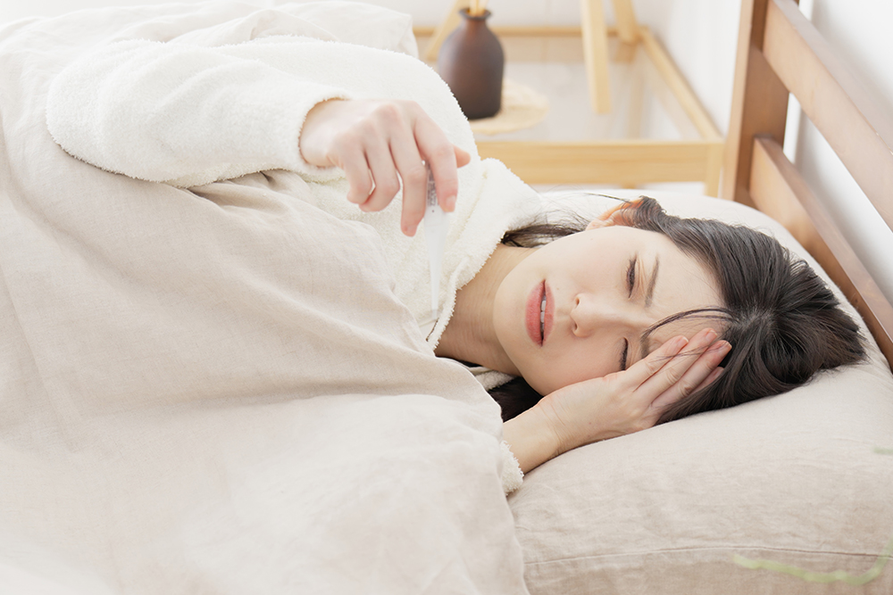 眠れない